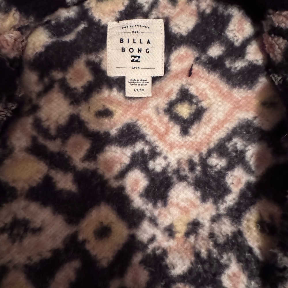 Billabong Sherpa coat - Picture 3 of 4